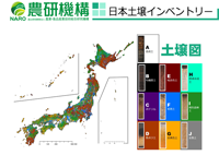 日本土壌インベントリー (全国デジタル土壌図)