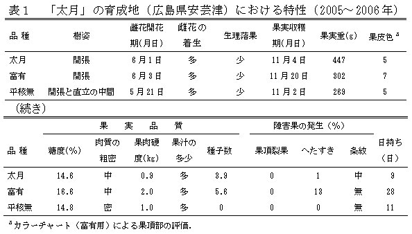 表1