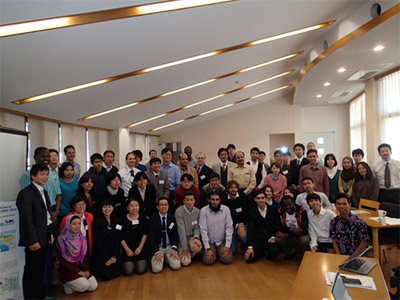 TUAT-MARCO Joint International Workshop on Rice Paddy Module Development in SWAT 2014, 18-21 November, 2014, Tokyo, Japan (Photo)