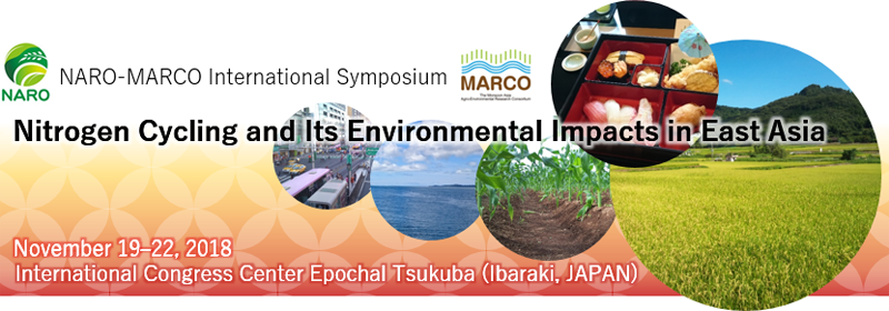 NARO-MARCO symposium on Nitrogen Cycling and Its Environmental Impacts in East Asia, 2018