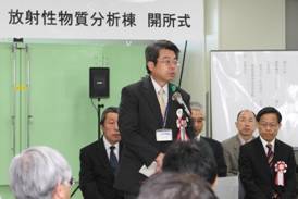 Mr.Keiichiroh Kai, the Fukushima Prefecture Technical Supervisor