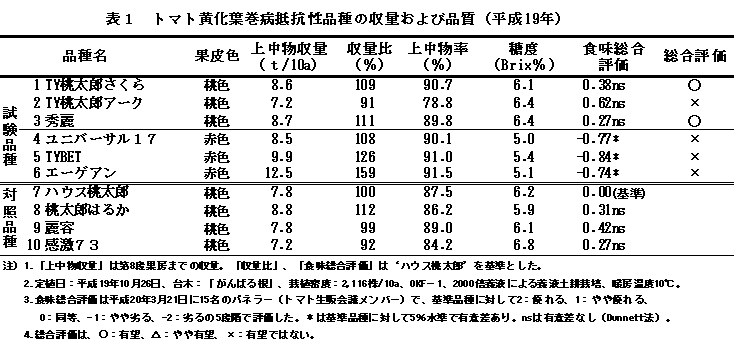 表1