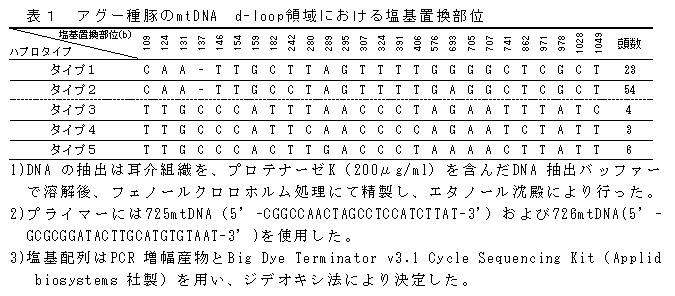 表1