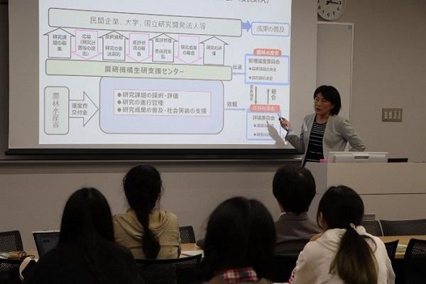 東京電機大学での出前講座の様子