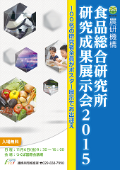 2015成果展示会ポスター
