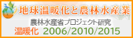 地球温暖化と農林水産業