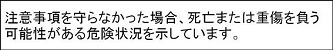 警告意味