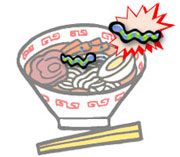 カップ麺に虫混入