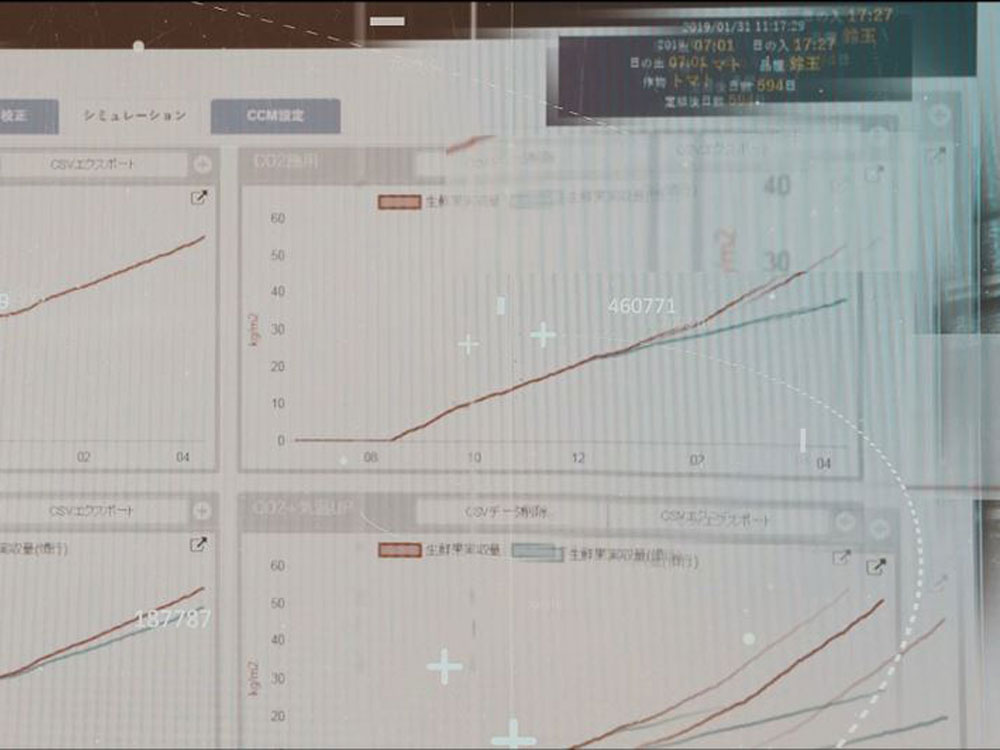 データ駆動型農業のイメージ