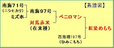 紅染めもち
