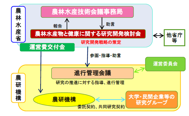 プロジェクト推進体制図