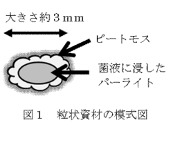図1 粒状資材の模式図