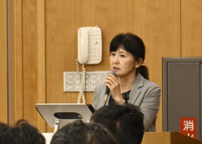 中農研所長の挨拶