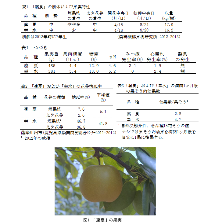 図1,表1～3