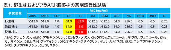 表1