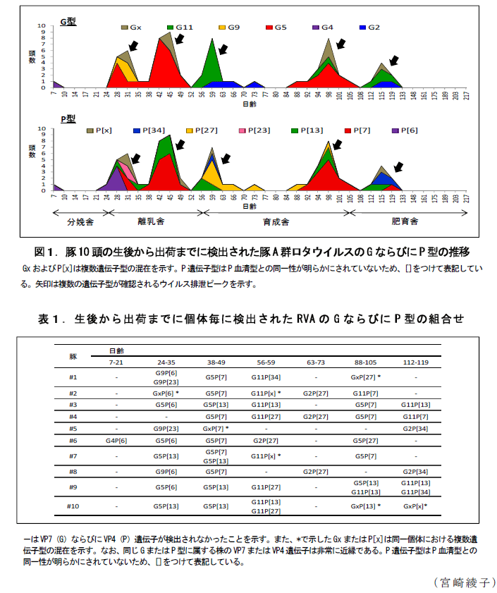 図1、表1