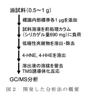 図2 開発した分析法の概要