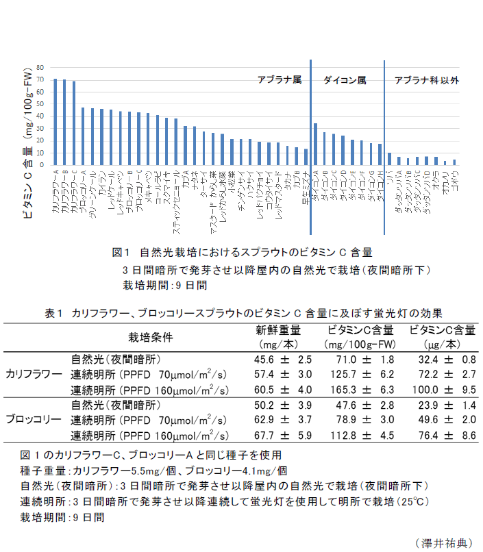 図1,表1