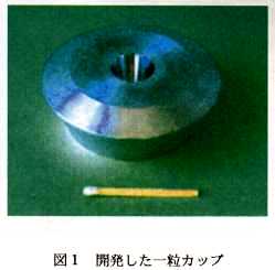 図1 開発した一粒カップ