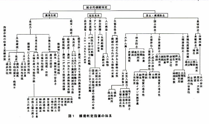 図1:耕境判定手法の体型化