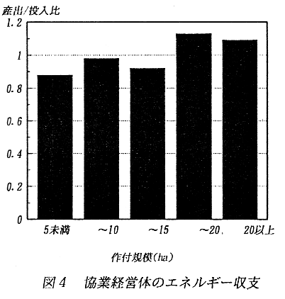 図4.協業経営体のエネルギー収支