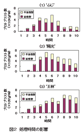 図2 処理時間の影響