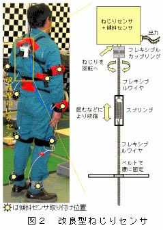 図2 改良型ねじりセンサ