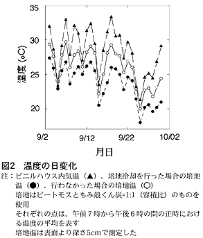 図2 温度の日変化