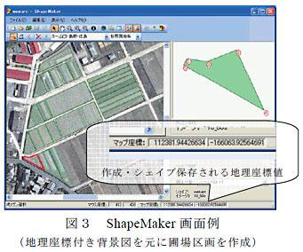 図3 ShapeMaker 画面例