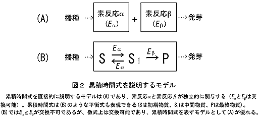 図2 累積時間式を説明するモデル