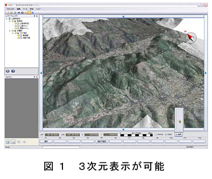 図1 3次元表示が可能