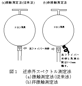 図1 近赤外スペクトル測定法