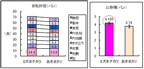 図3 パン二次加工結果