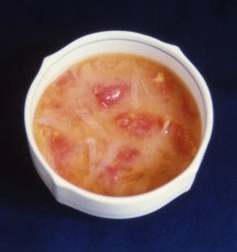 卵とトマトのスープ完成写真
