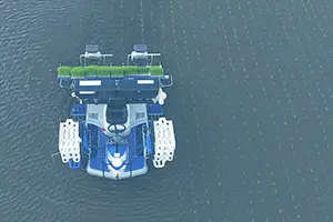 自動運転田植機の画像